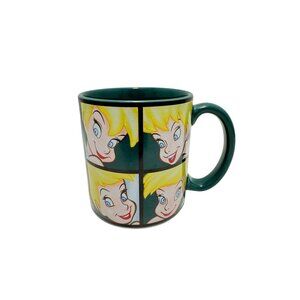 Disney Store Tinkerbell Mug With Multiple Expressions - 12 Oz